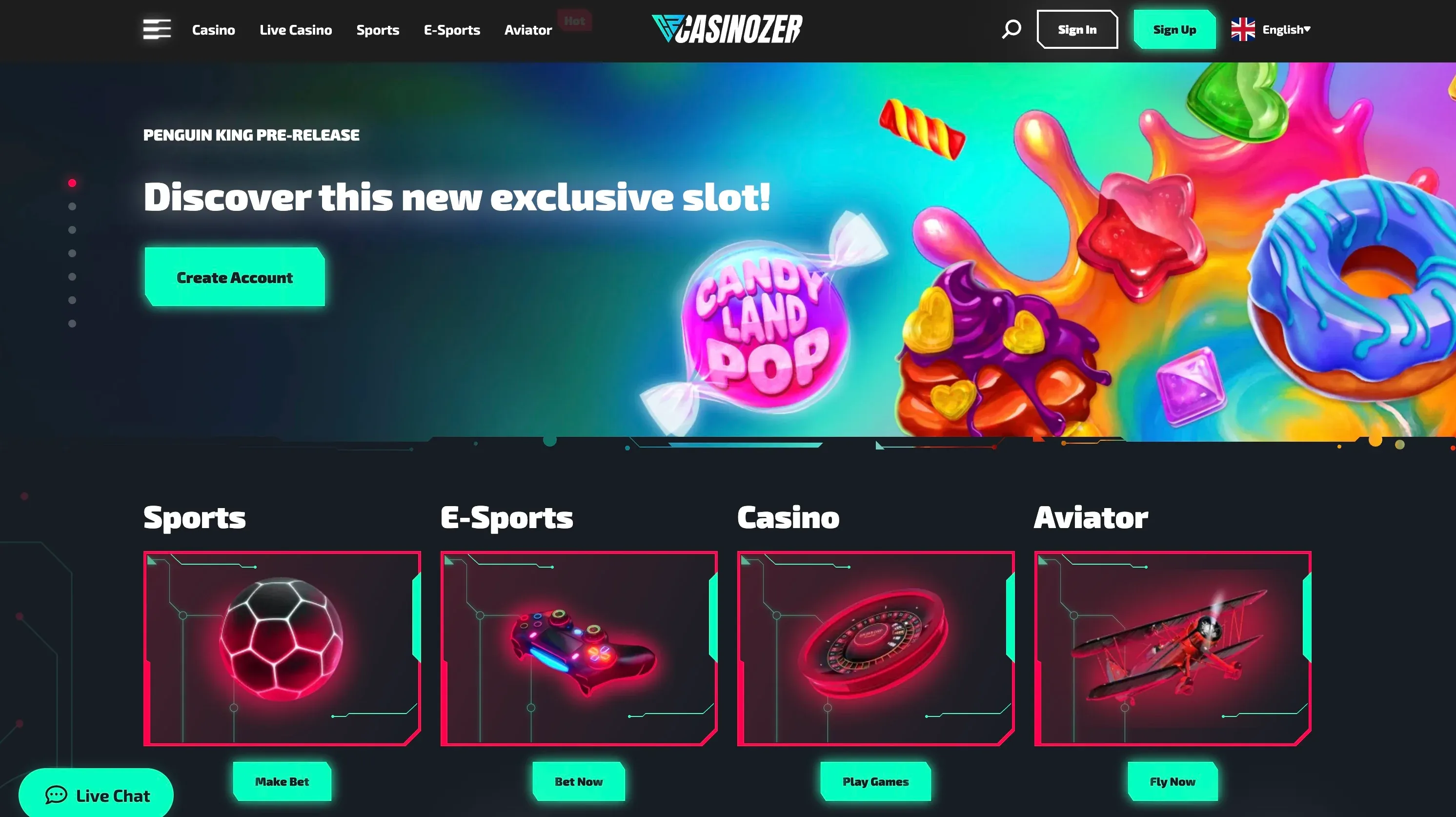 Casinozer Krypto Casino