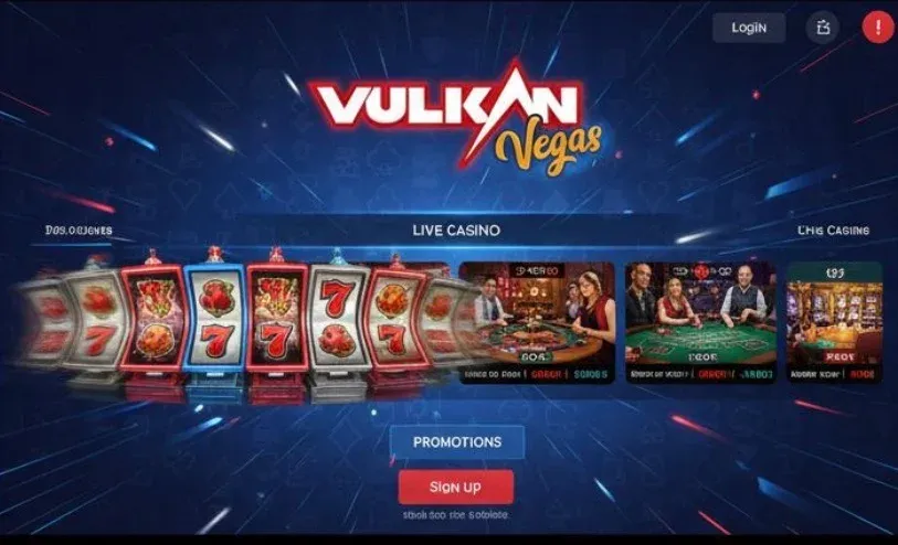 Vulkan Vegas étape 1