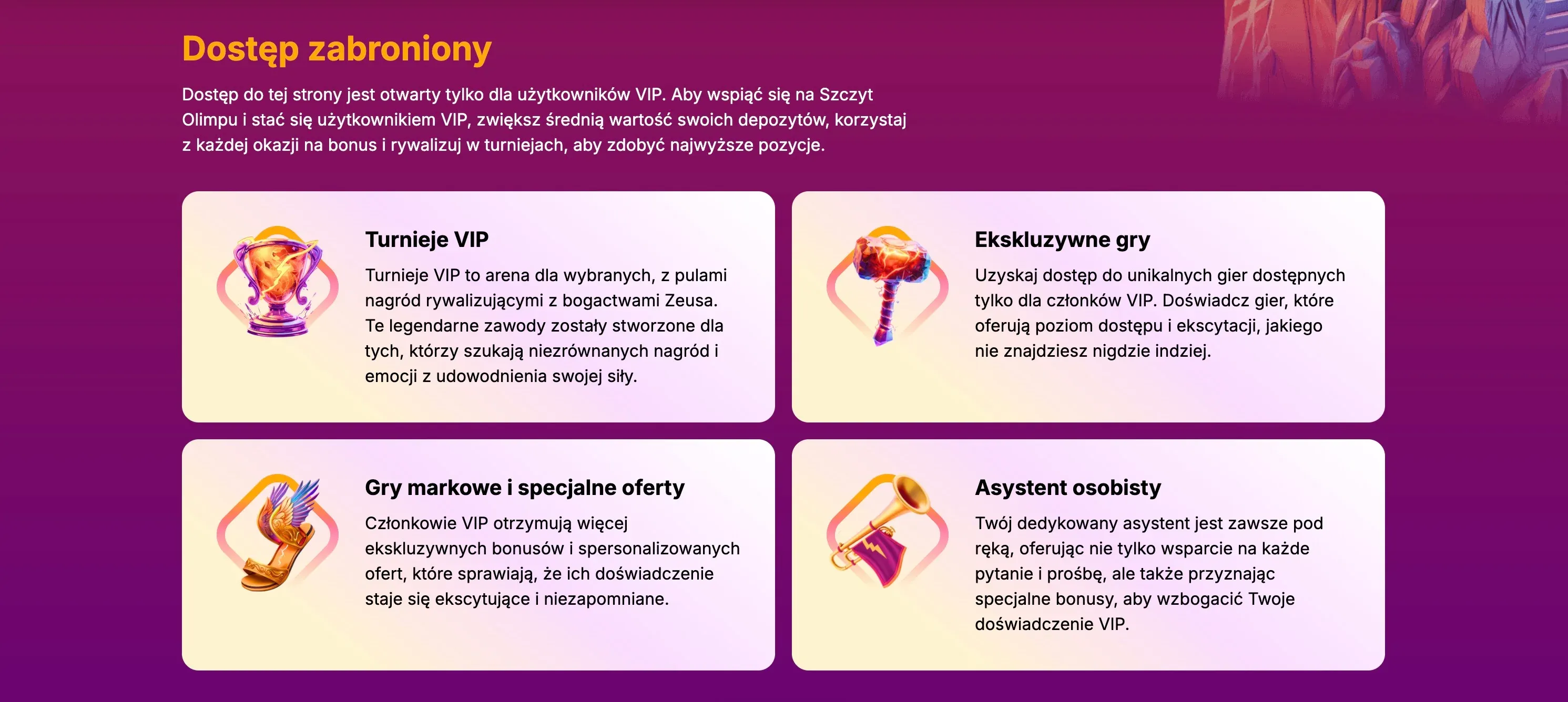 Program VIP w kasynie Hitnspin