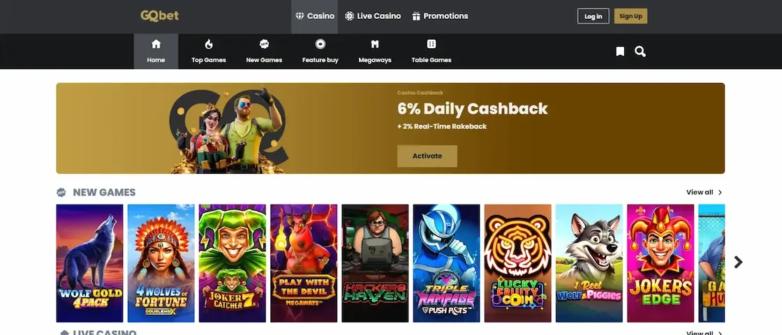 GQbet Casino